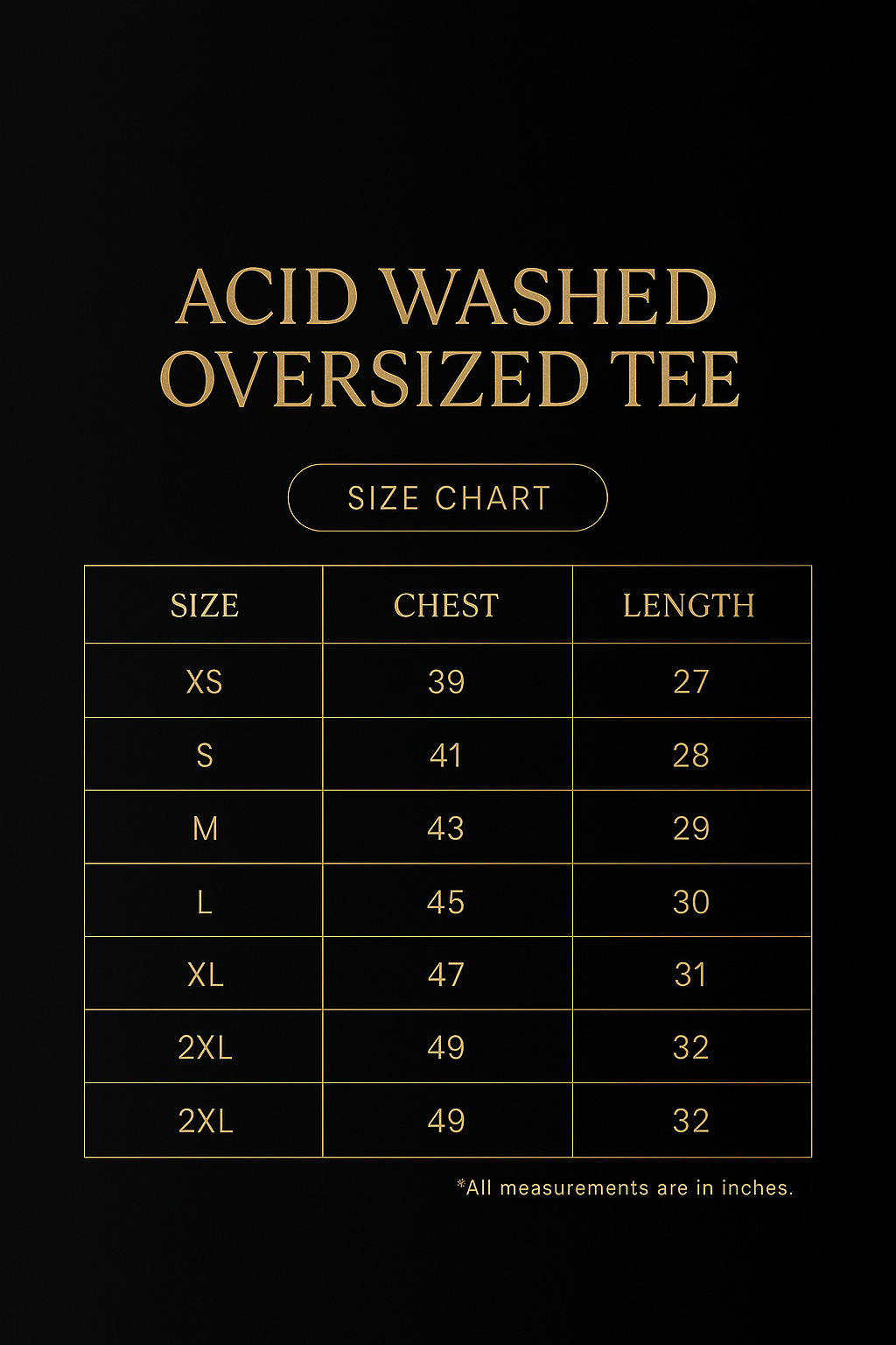 Acid Washed Oversized Tee