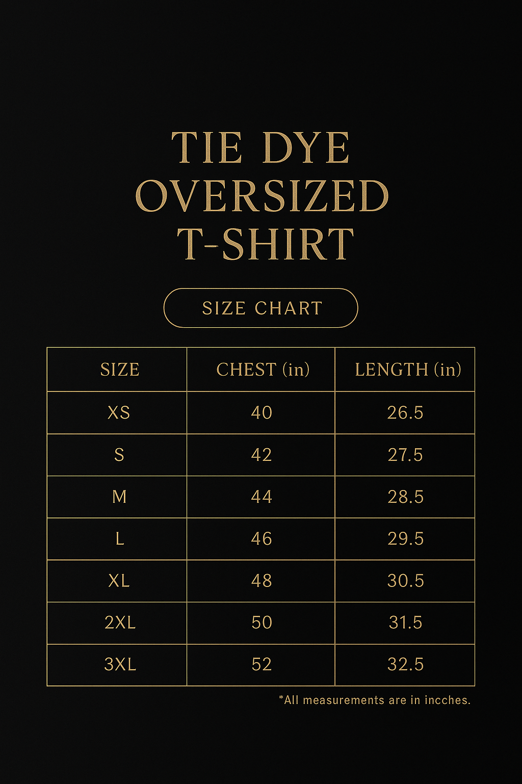 Tie Dye Oversized T-Shirt