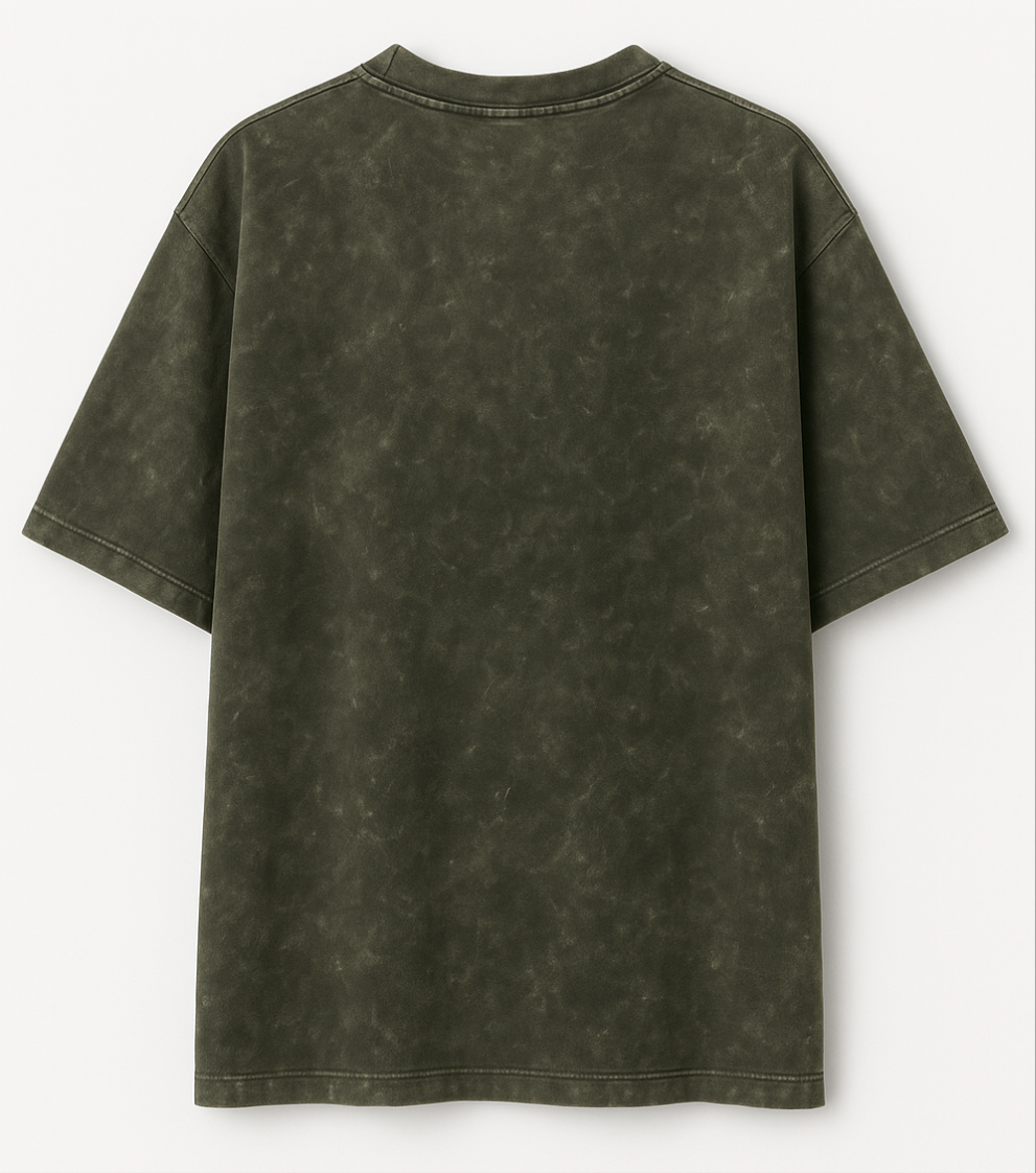 Acid Washed Oversized Tee