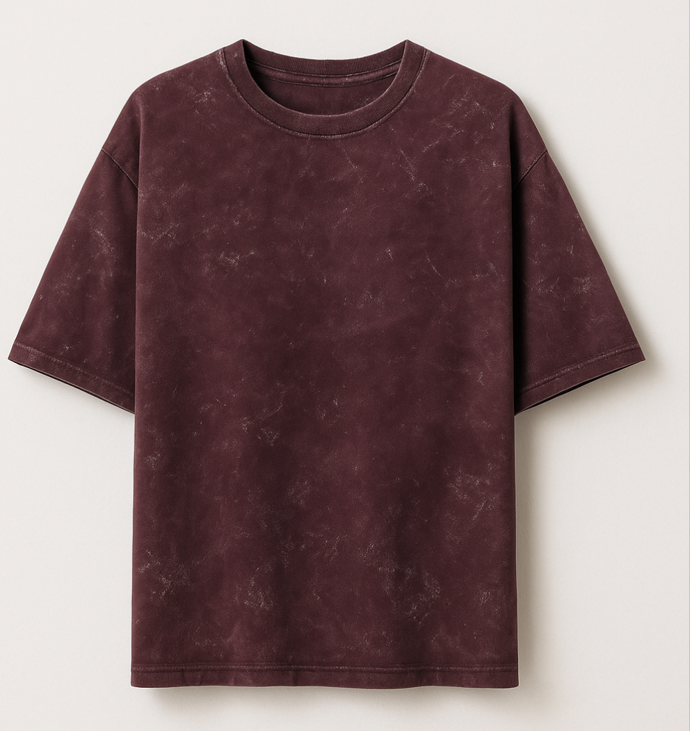 Acid Washed Oversized Tee