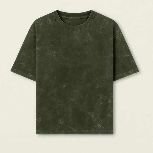 Acid Washed Oversized Tee